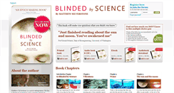 Desktop Screenshot of blindedbyscience.co.uk
